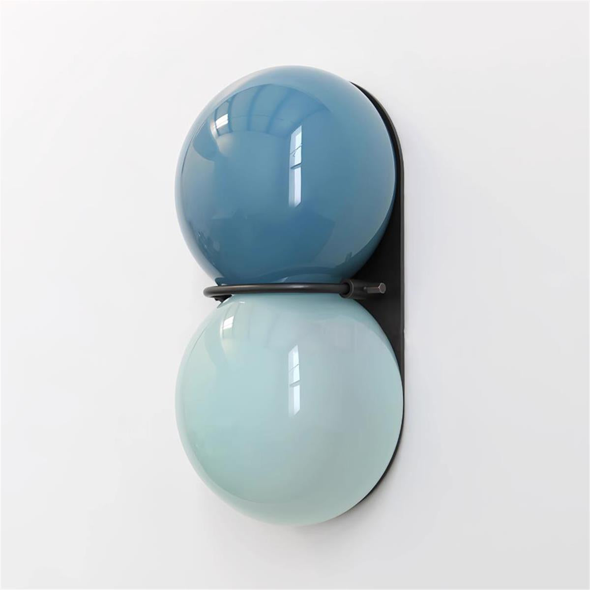 Twin Orb Wall Lights for Modern Interiors