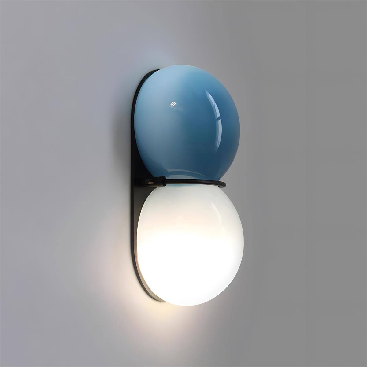 Twin Orb Wall Lights for Modern Interiors