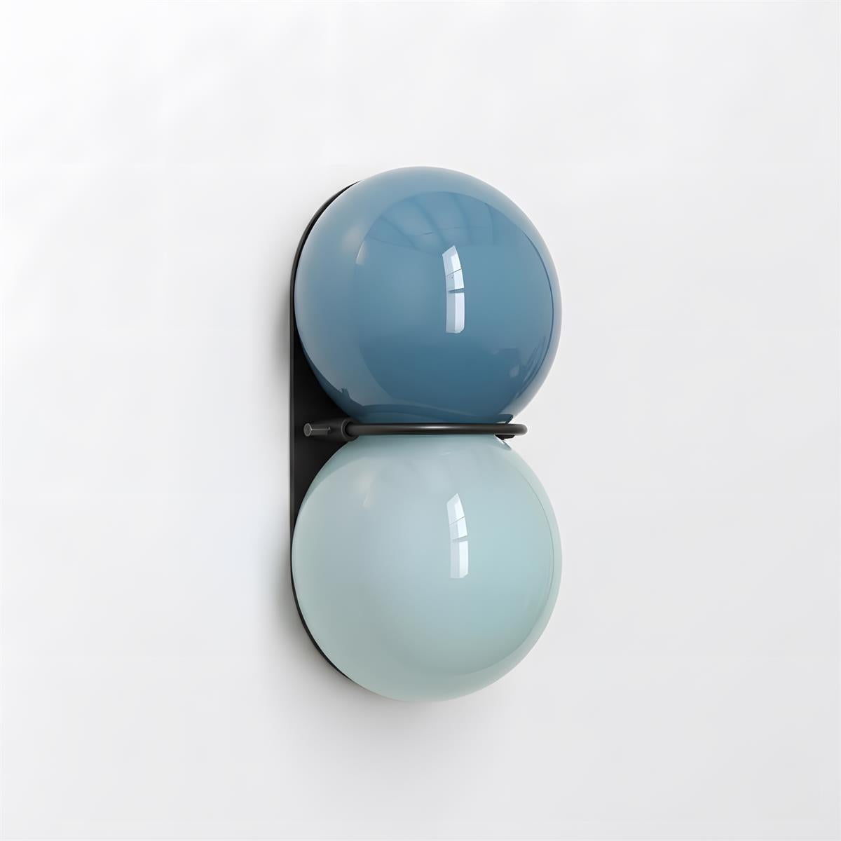 Twin Orb Wall Lights for Modern Interiors
