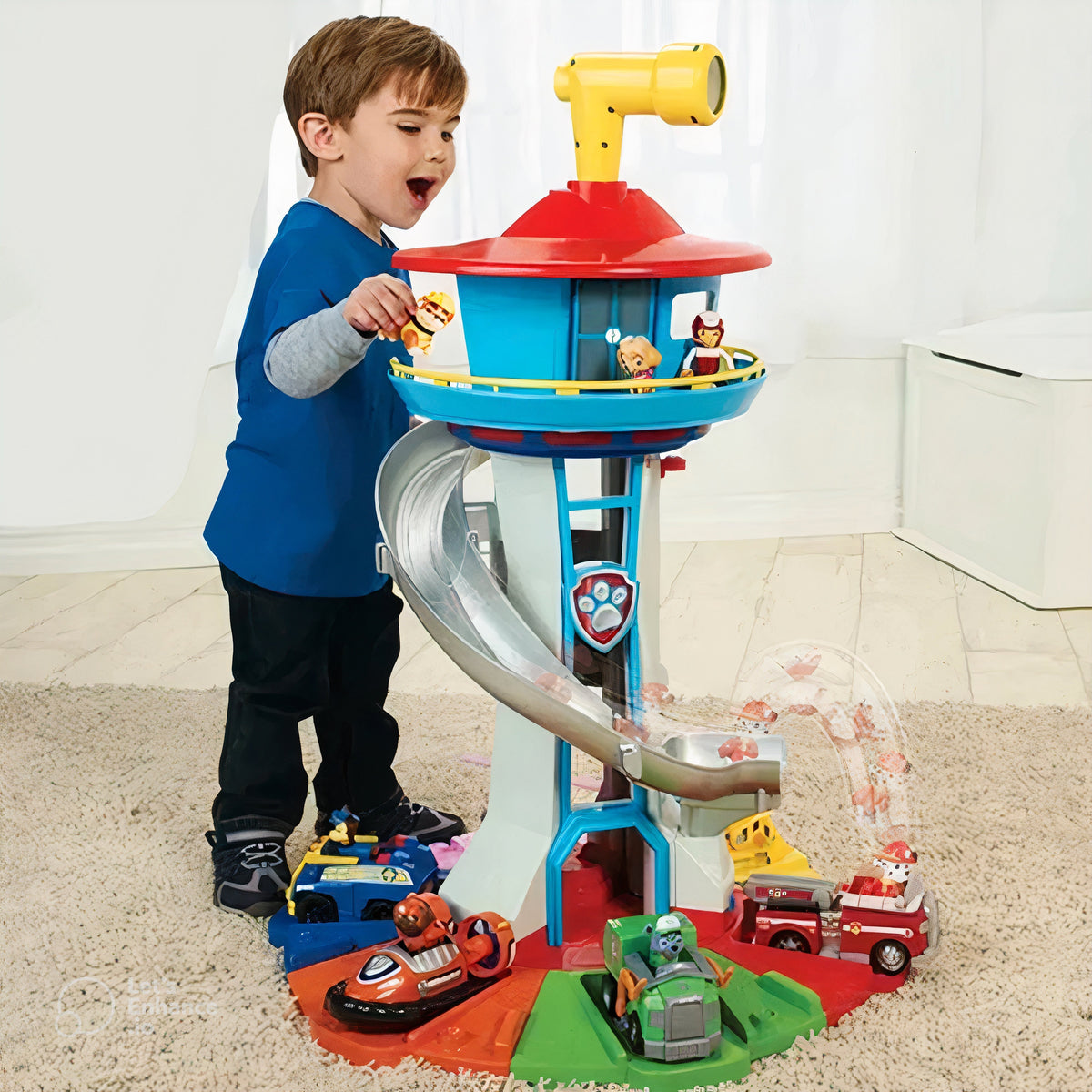 Kids’ Slide and Car Track Playset Fun Creative Toy Set