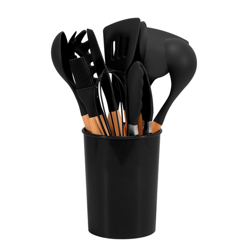Complete Kitchen Utensils Set Heat‑Resistant Non‑Slip Cooking Tools