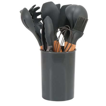 Complete Kitchen Utensils Set Heat‑Resistant Non‑Slip Cooking Tools
