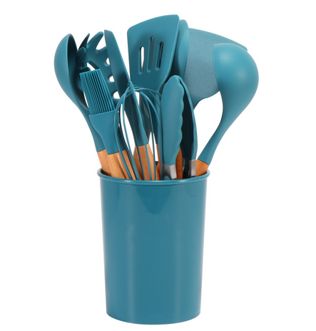 Complete Kitchen Utensils Set Heat‑Resistant Non‑Slip Cooking Tools
