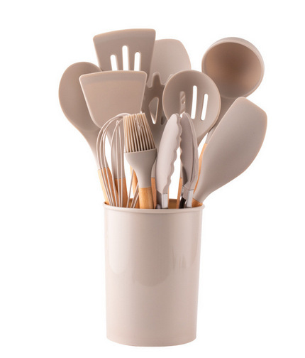 Complete Kitchen Utensils Set Heat‑Resistant Non‑Slip Cooking Tools