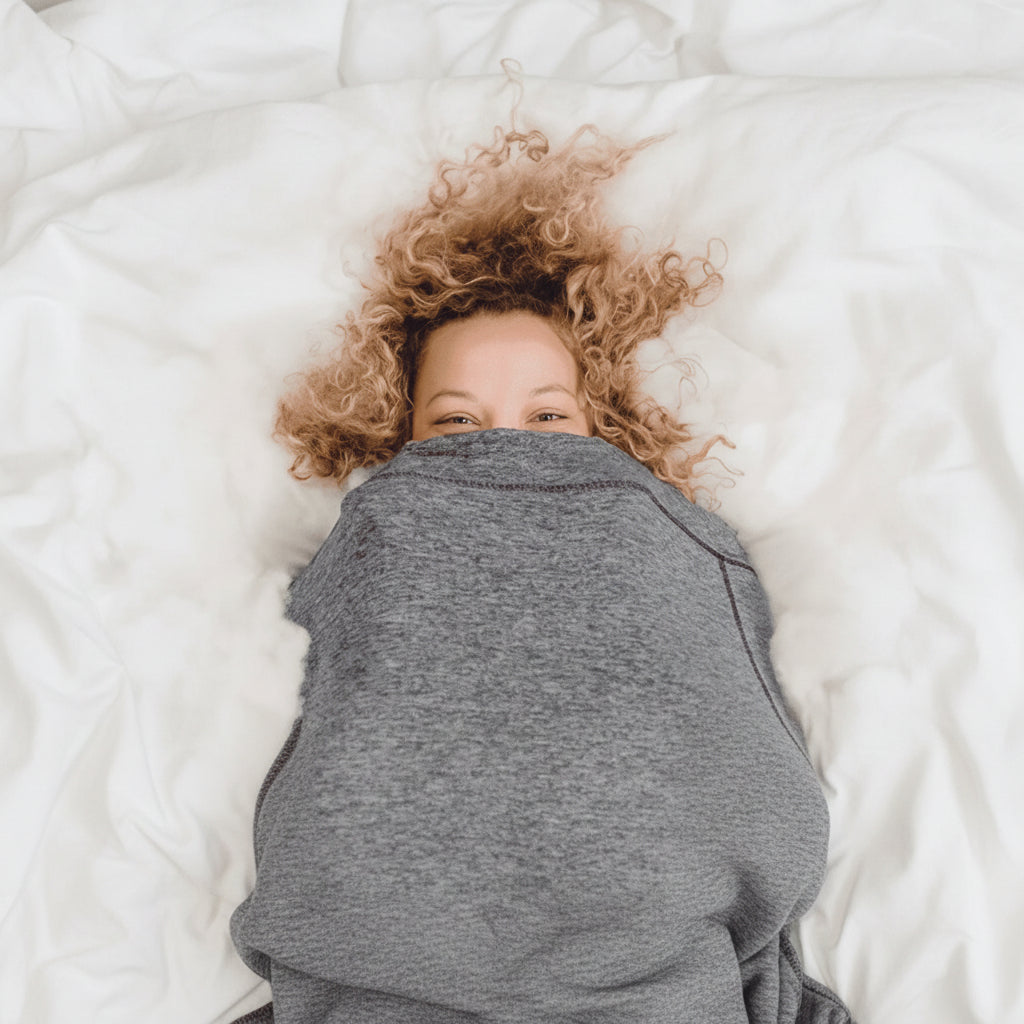 Weighted Blanket Adult Swaddle Sleep Pod Calm Rest