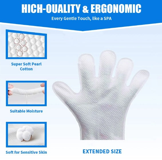 Pet Cleaning Gloves Quick Hygiene Wipes for Pets