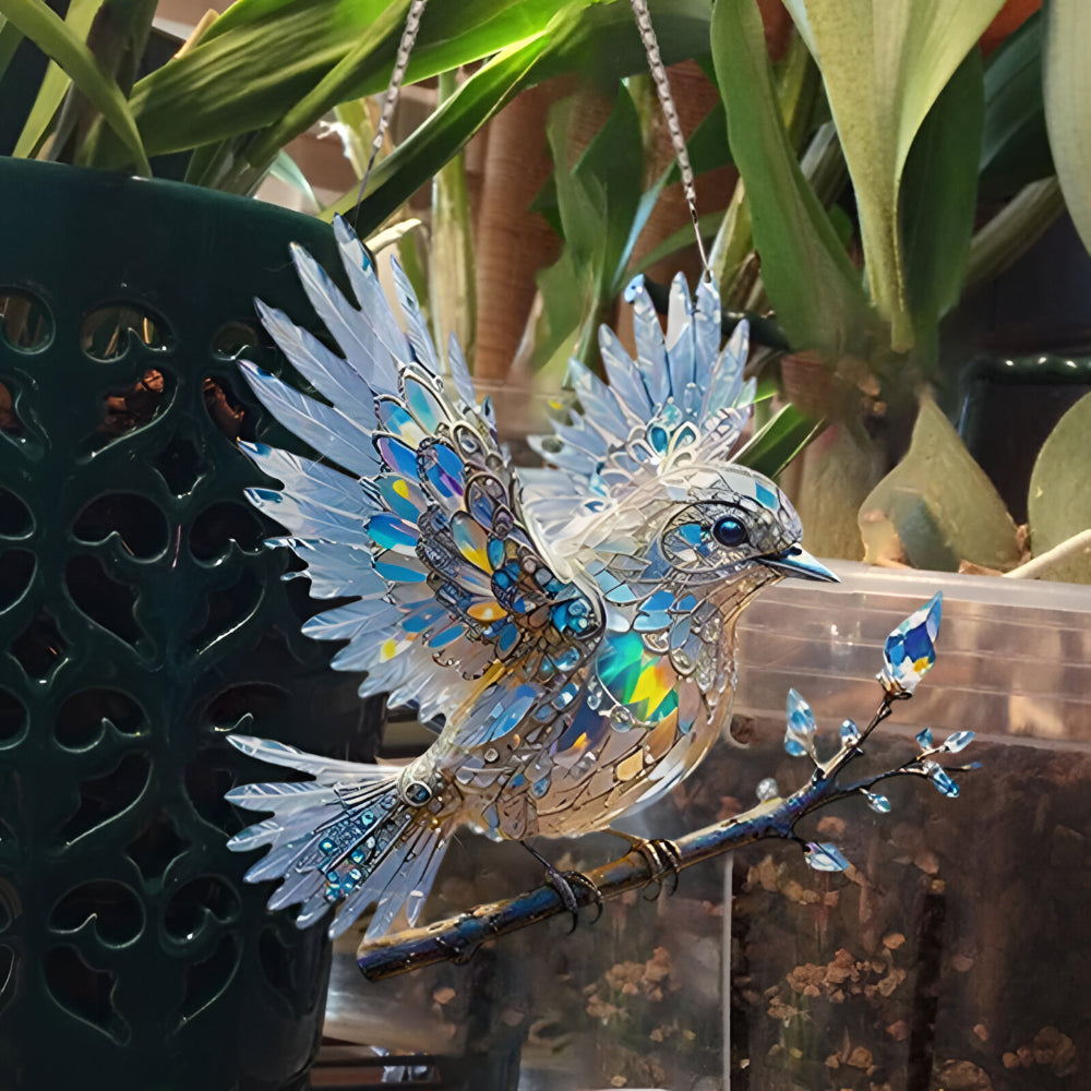 Bluebird Window Suncatcher Hanging Decoration