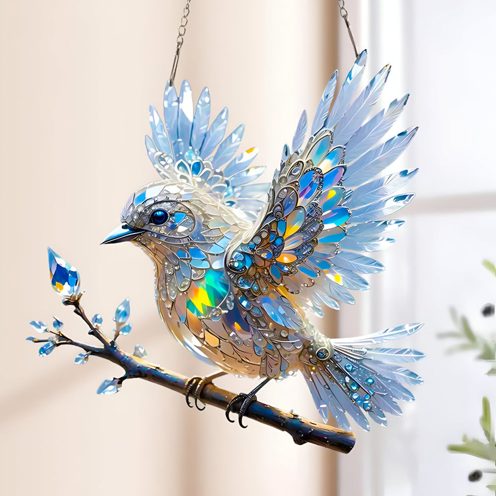 Bluebird Window Suncatcher Hanging Decoration