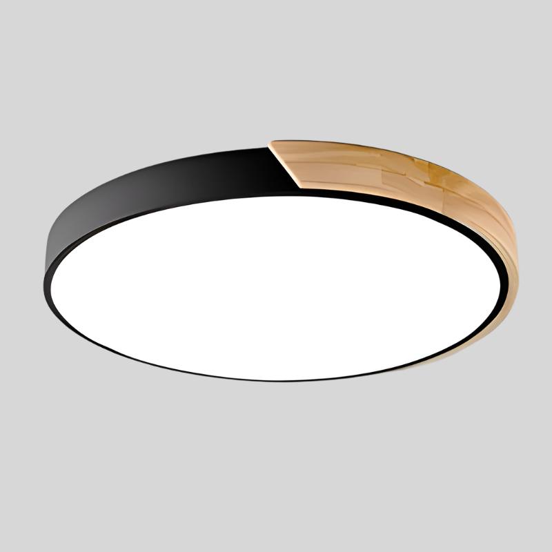 Slim Round Ceiling Light Modern Minimal Glow for Home Spaces