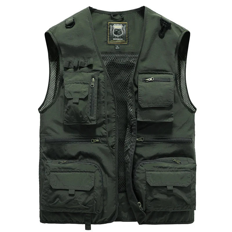 Breathable Cargo Vest for Hot Days