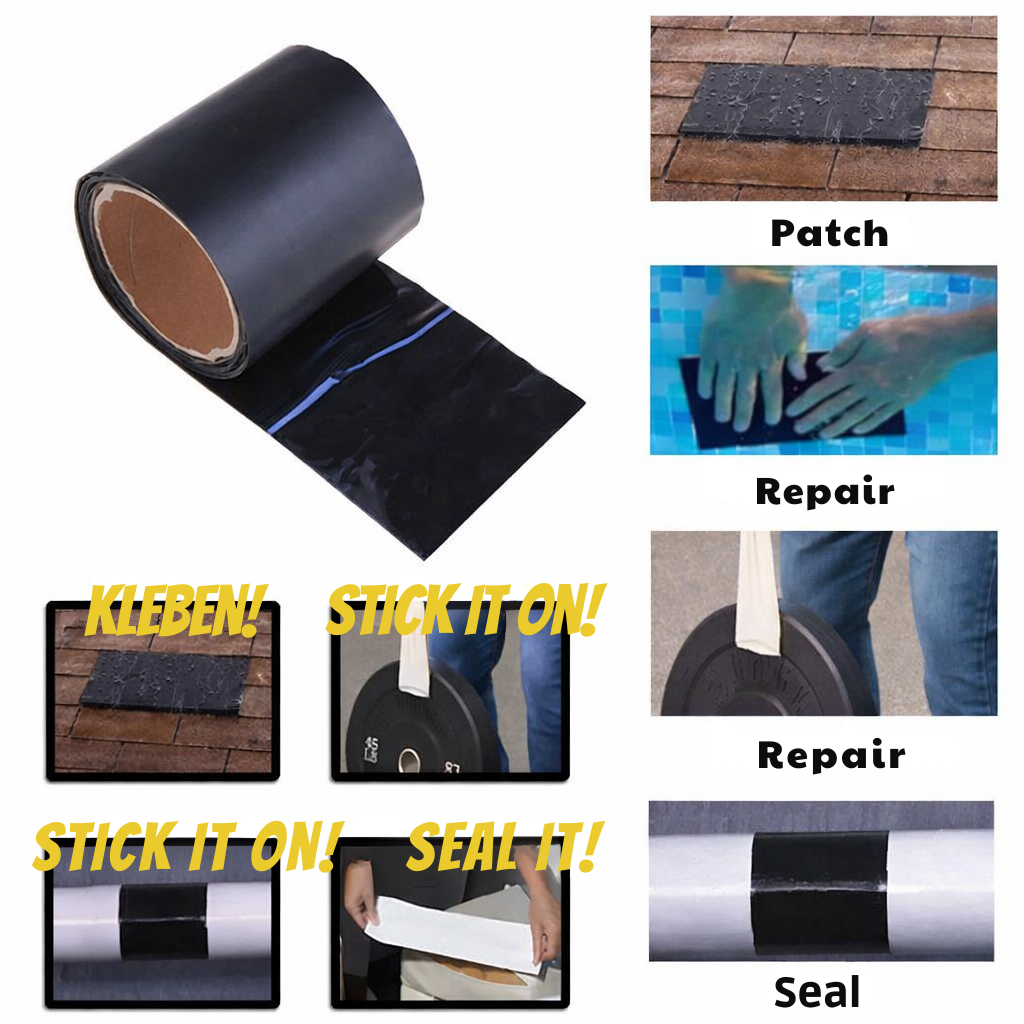 Adhesive Waterproof Tape Heavy Duty Repair Rolls Leaks Hoses Sealing