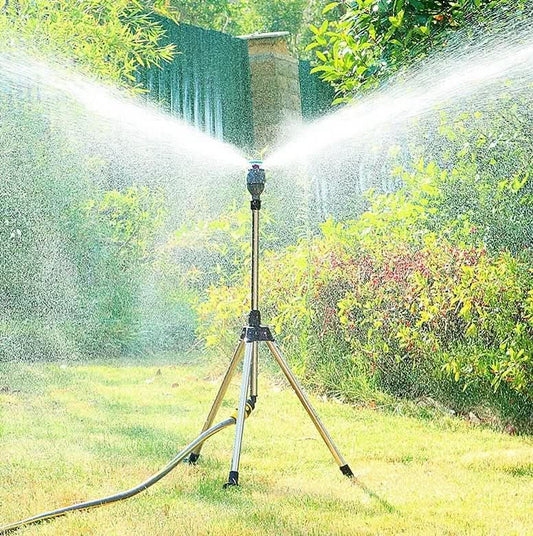 TURBOSPRAY – Adjustable Rotating Irrigation Sprayer with 360° Coverage
