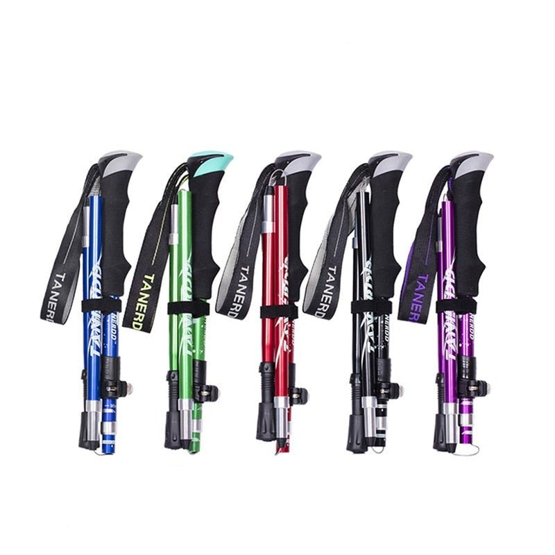 Lightweight Hiking Poles and Foldable Walking Support