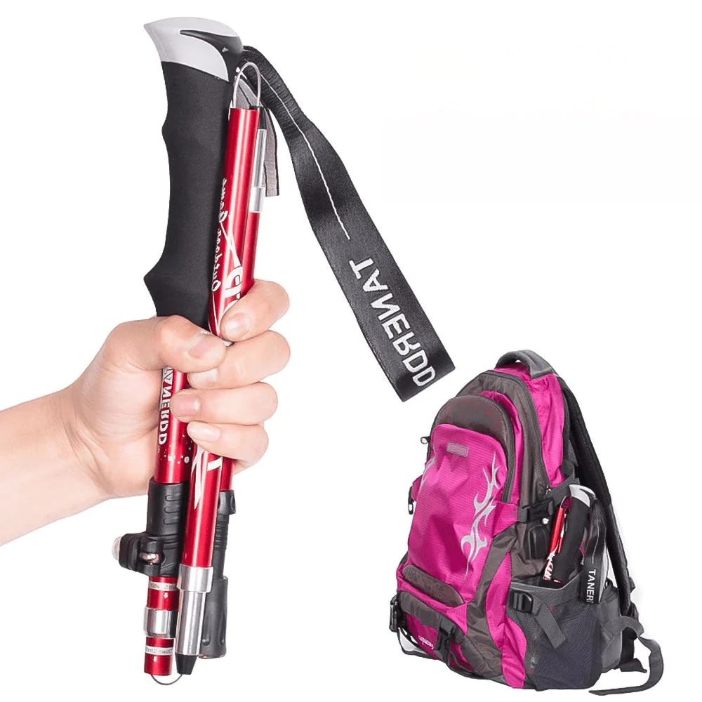 Lightweight Hiking Poles and Foldable Walking Support