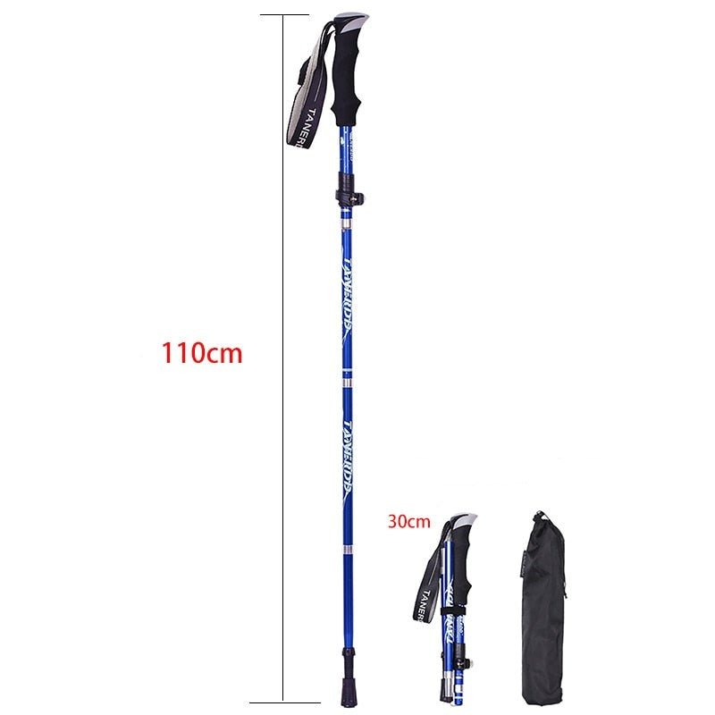 Lightweight Hiking Poles and Foldable Walking Support