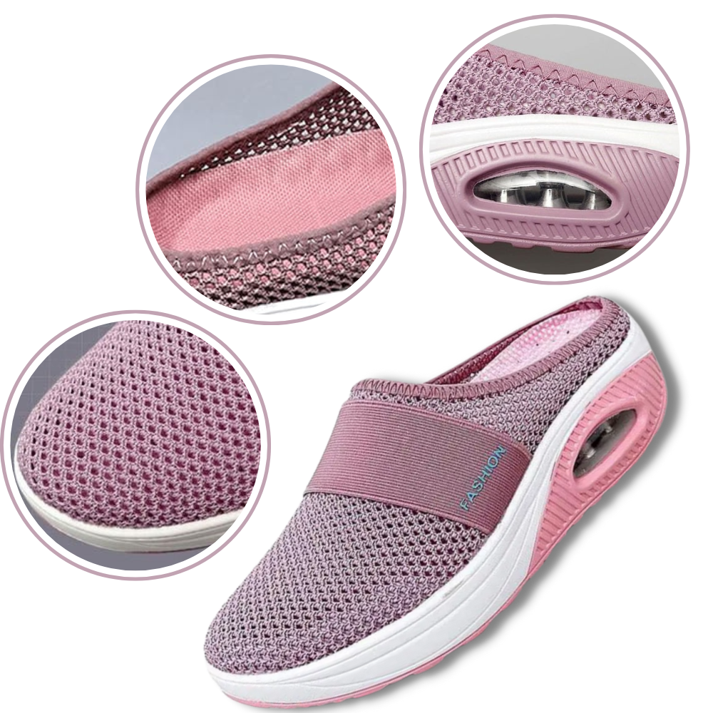 Women's Cushioned Slip-On Casual Walking Shoes