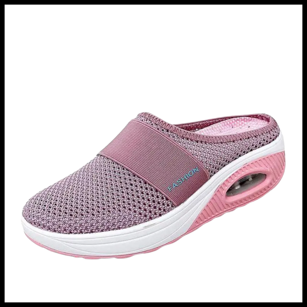 Women's Cushioned Slip-On Casual Walking Shoes