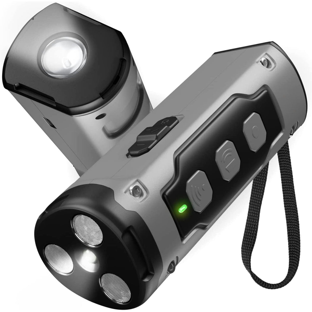 Anti Barking Dog Device Ultrasonic Bark Deterrent with LED Flashlight and Training Sounds