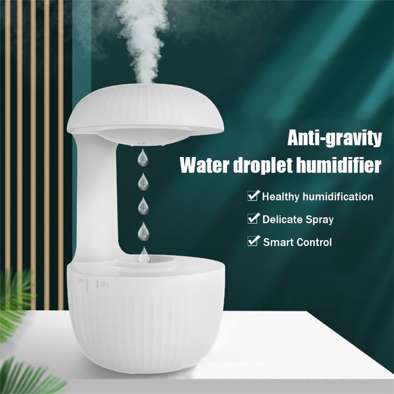 Anti Gravity Ultrasonic Cool Mist Humidifier with Levitating Water Droplet Effect