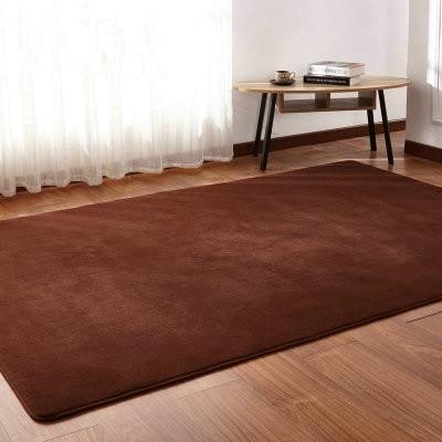 Area Rug with Soft Shaggy Plush Texture and Black and White Solid Color Design 8 By 10