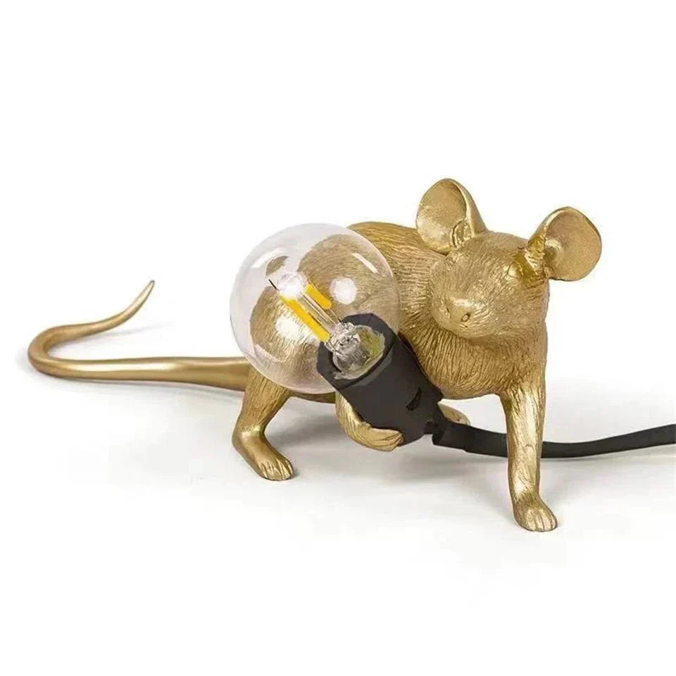 Contemporary Mouse Table Lamp Creative LED Decorative Lighting