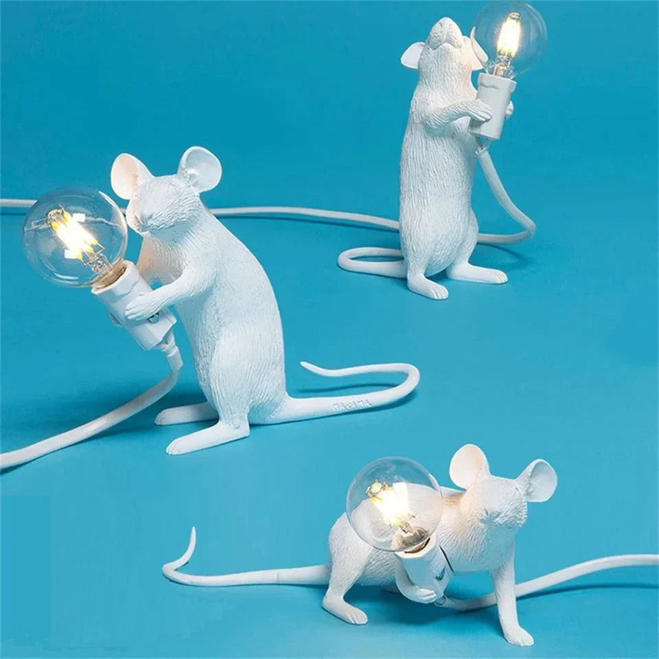 Contemporary Mouse Table Lamp Creative LED Decorative Lighting
