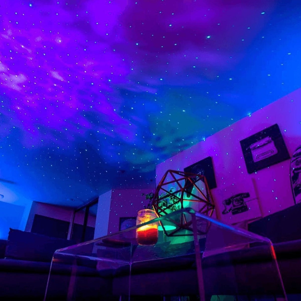 Astronaut Galaxy Star Projector with Remote and Timer