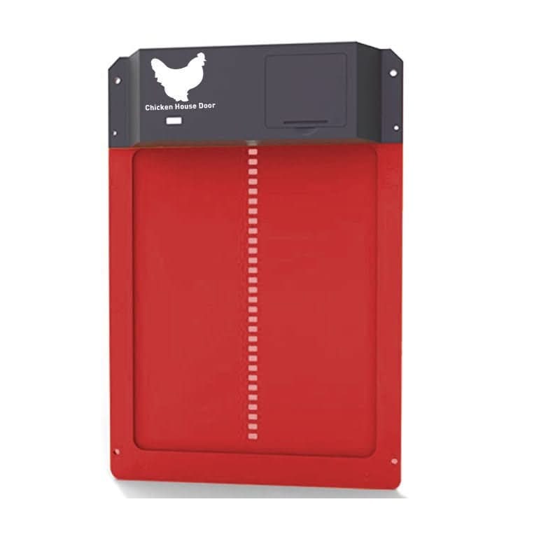 Automatic Chicken Coop Door with Light Sensor and Predator Proof Security Moveable
