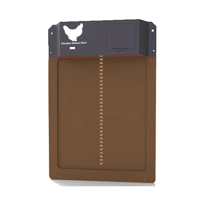 Automatic Chicken Coop Door with Light Sensor and Predator Proof Security Moveable