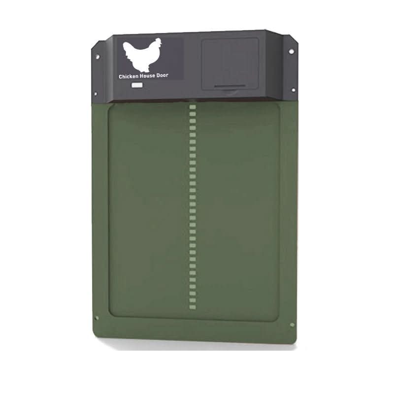 Automatic Chicken Coop Door with Light Sensor and Predator Proof Security Moveable