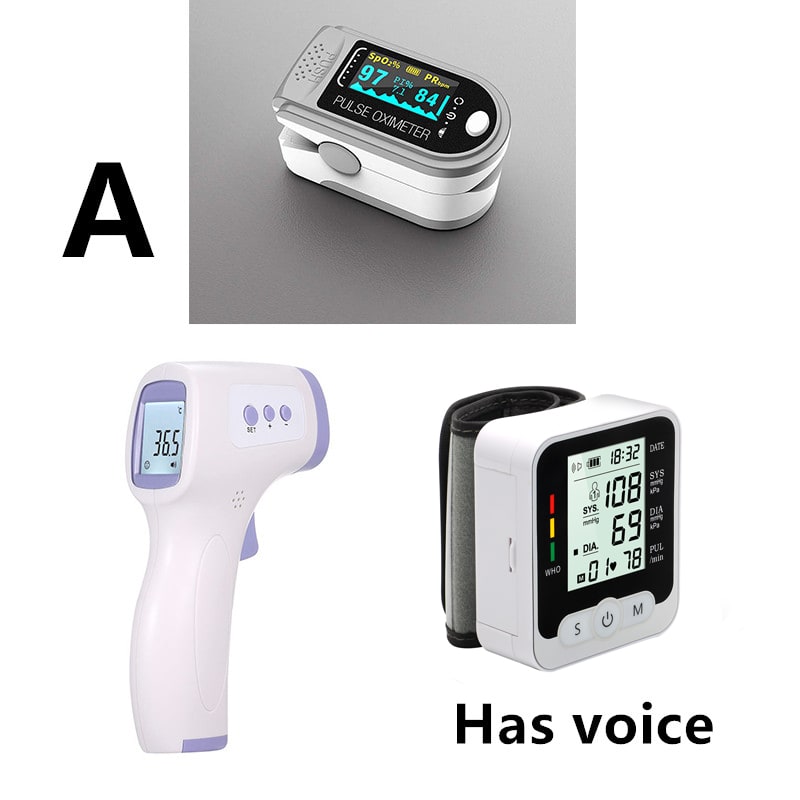 Automatic Home Wristband Blood Pressure Monitor with Portable Lcd Display and Heart Rate Detection