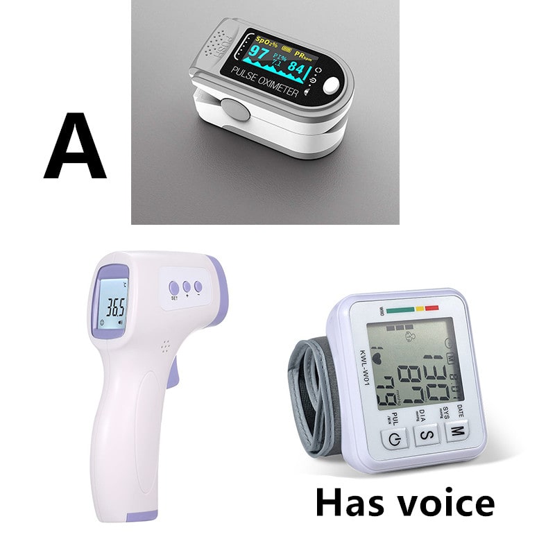 Automatic Home Wristband Blood Pressure Monitor with Portable Lcd Display and Heart Rate Detection