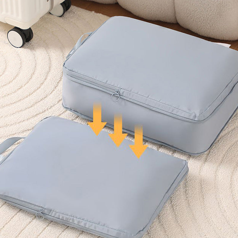 Travel Compression Packing Cubes Set – 6 Organizer Bags