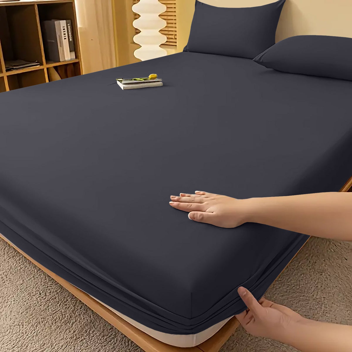 Extra Deep Fitted Bed Sheet – Wrinkle-Resistant All Season Bedding
