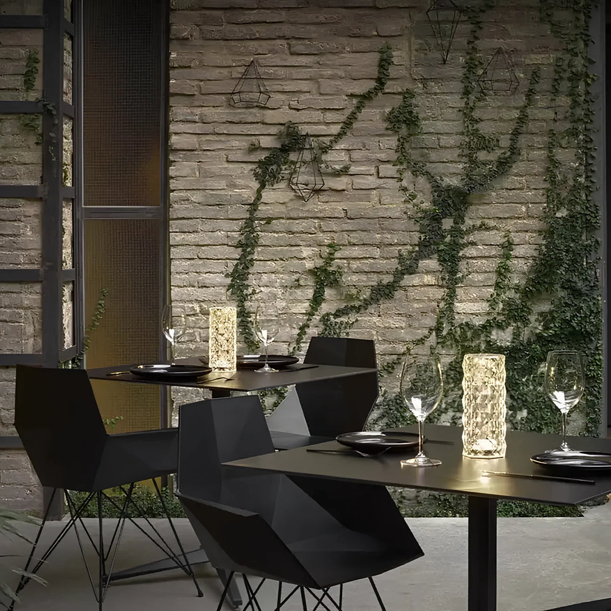 Elegant Crystal LED Lamp 16 Colour Options & Remote Control