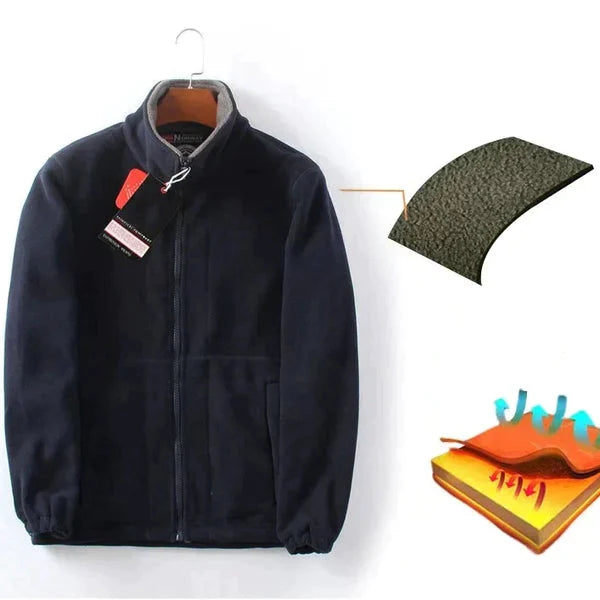 Men's Double Layer Fleece Jacket