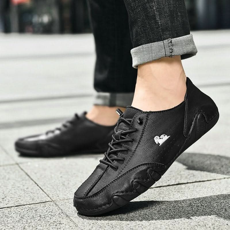 Barefoot Shoes Men Minimalist Waterproof Lace Up Flexible Rubber Sole Casual Natural Movement