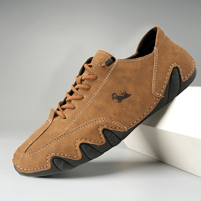 Barefoot Shoes Men Minimalist Waterproof Lace Up Flexible Rubber Sole Casual Natural Movement