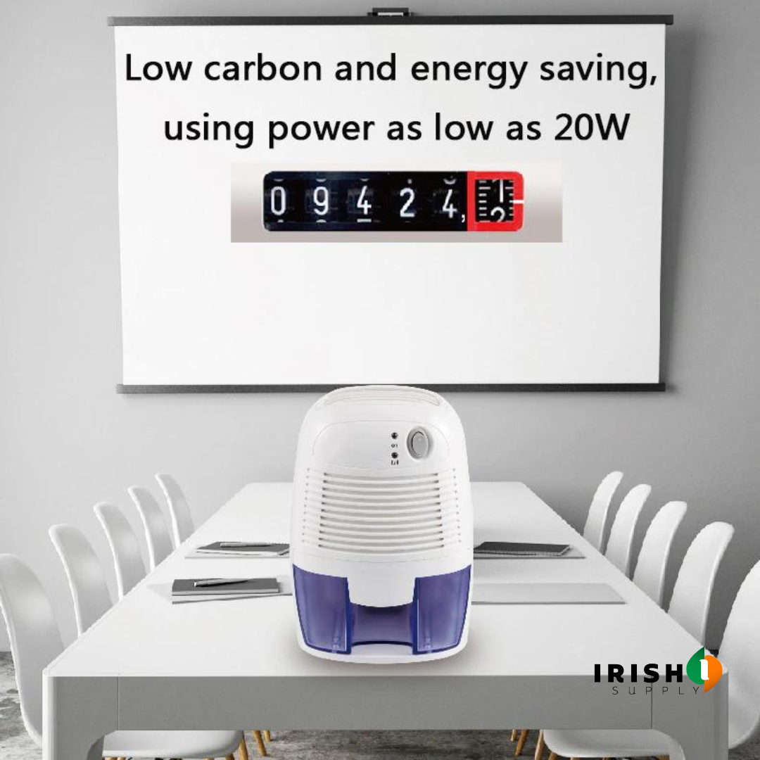 Basement Crawl Space Mini Dehumidifier for Bathroom with 500ml Tank Portable Compact Design