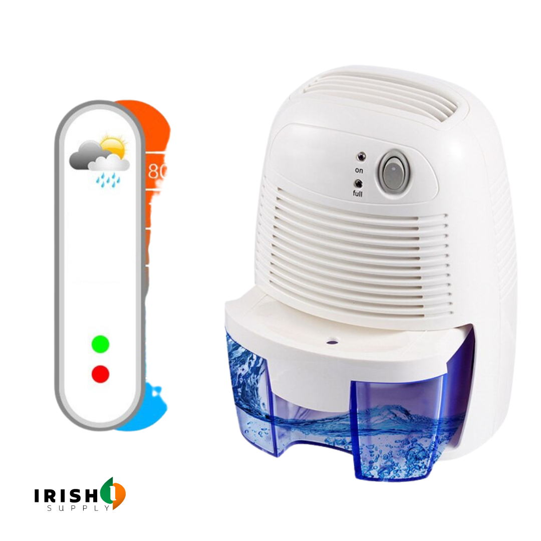 Basement Crawl Space Mini Dehumidifier for Bathroom with 500ml Tank Portable Compact Design