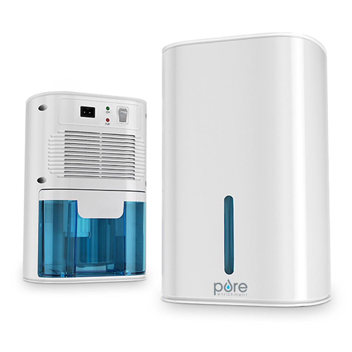 Basement Crawl Space Mini Dehumidifier for Bathroom with Portable Removable Tank for Small Rooms