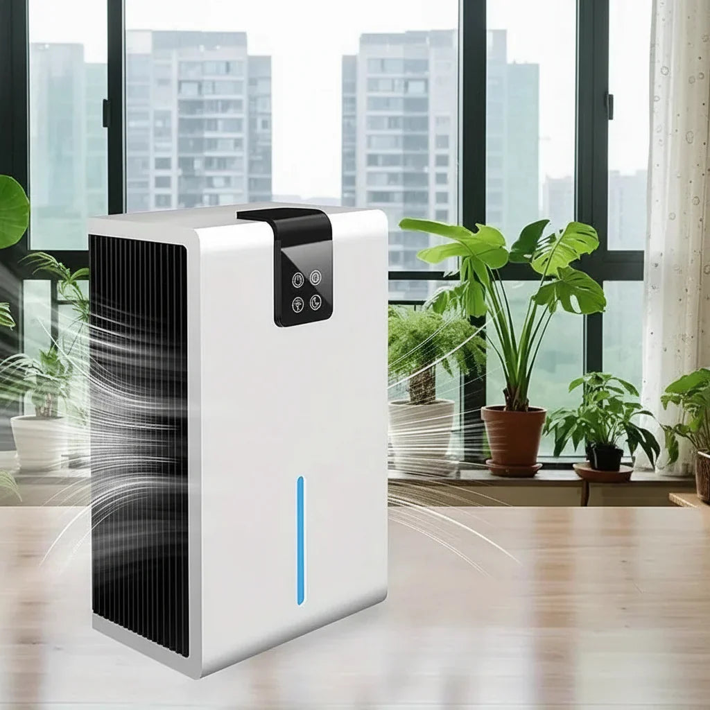 Quiet Home Dehumidifier for Bedroom, Basement & Living Room