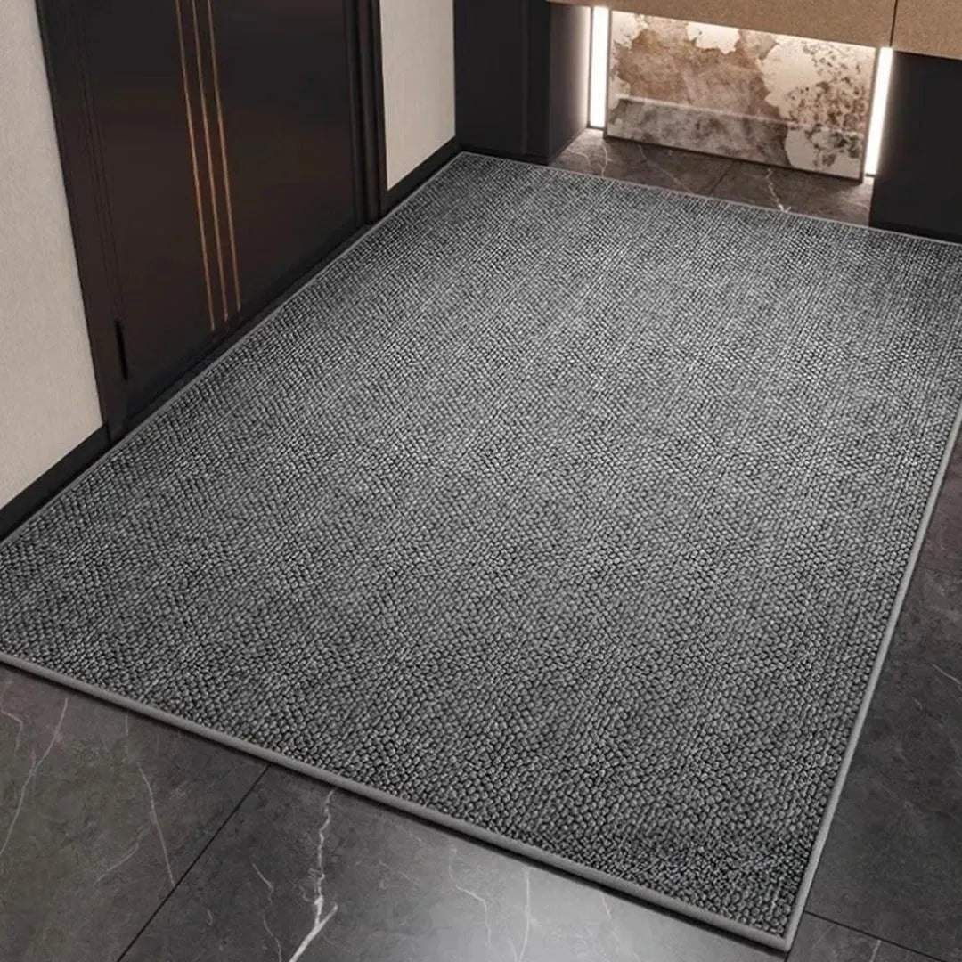 Bath Mat Floor Indoor Door Absorbent Textured Loop Pile Quick Dry Bathroom