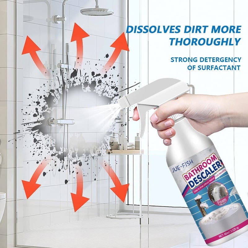 Bathroom Cleaner Spray and Foam with Trigger Nozzle for Mold and Soap Scum All Purpose