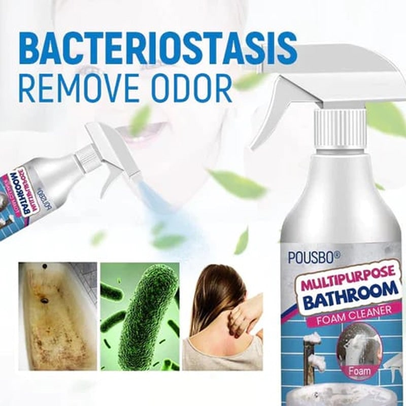 Bathroom Cleaner Spray and Foam with Trigger Nozzle for Mold and Soap Scum All Purpose
