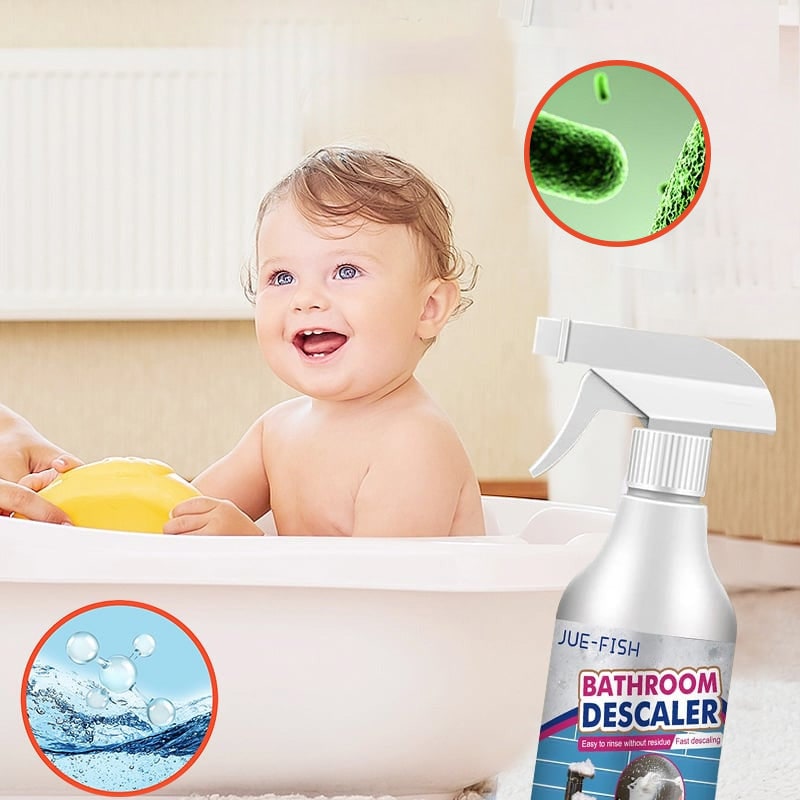 Bathroom Cleaner Spray and Foam with Trigger Nozzle for Mold and Soap Scum All Purpose