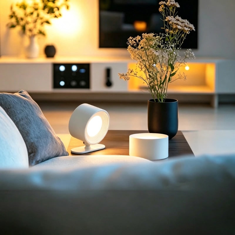 Battery Operated Wall Sconce Rechargeable Cordless LED Magnetic Adjustable Wireless Lamp