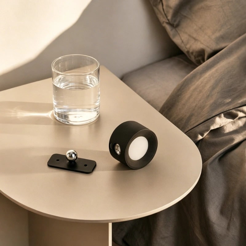 Battery Operated Wall Sconce Rechargeable Cordless LED Magnetic Adjustable Wireless Lamp