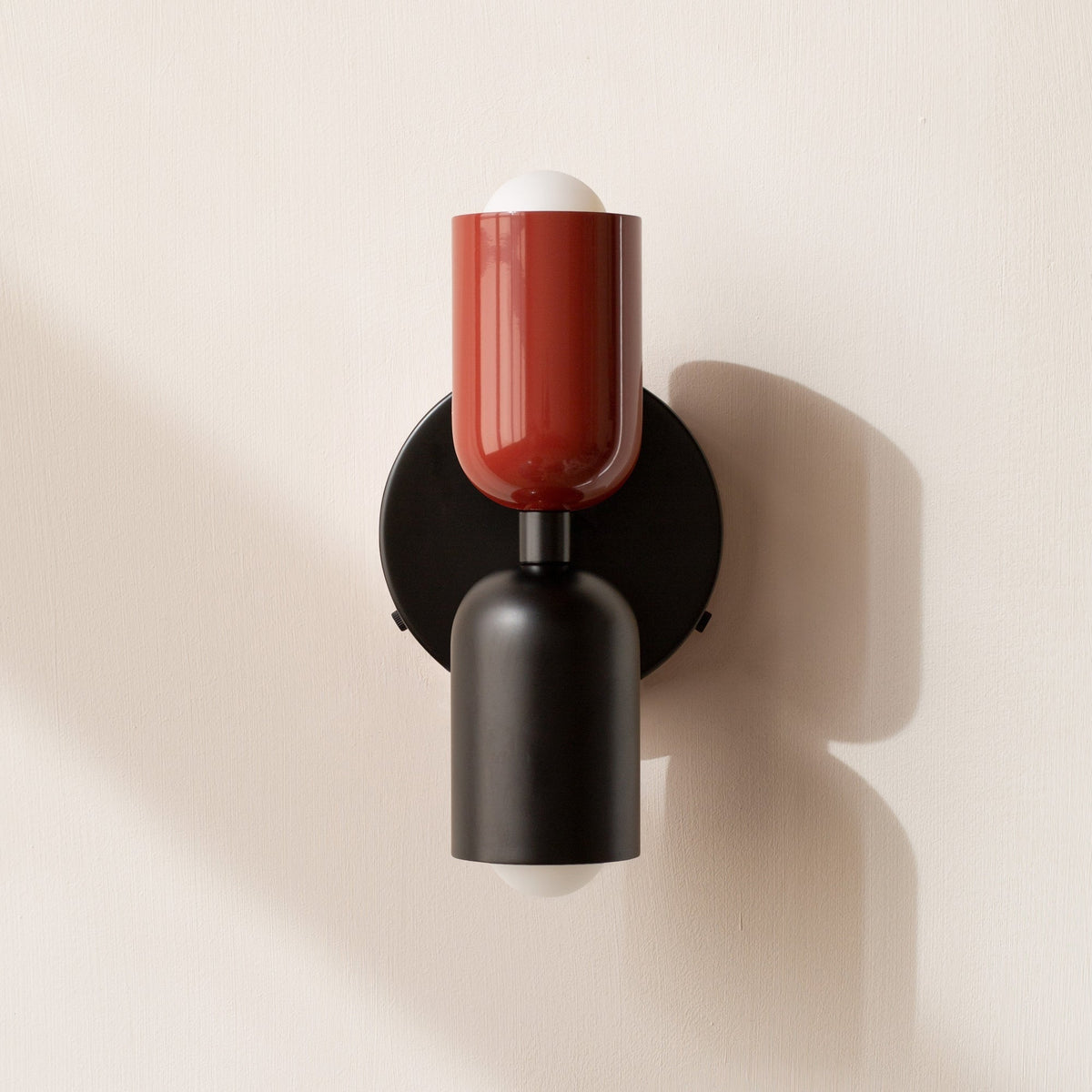 Battery Powered Wall Sconce Lighting with Adjustable Double Heads and Vintage Design