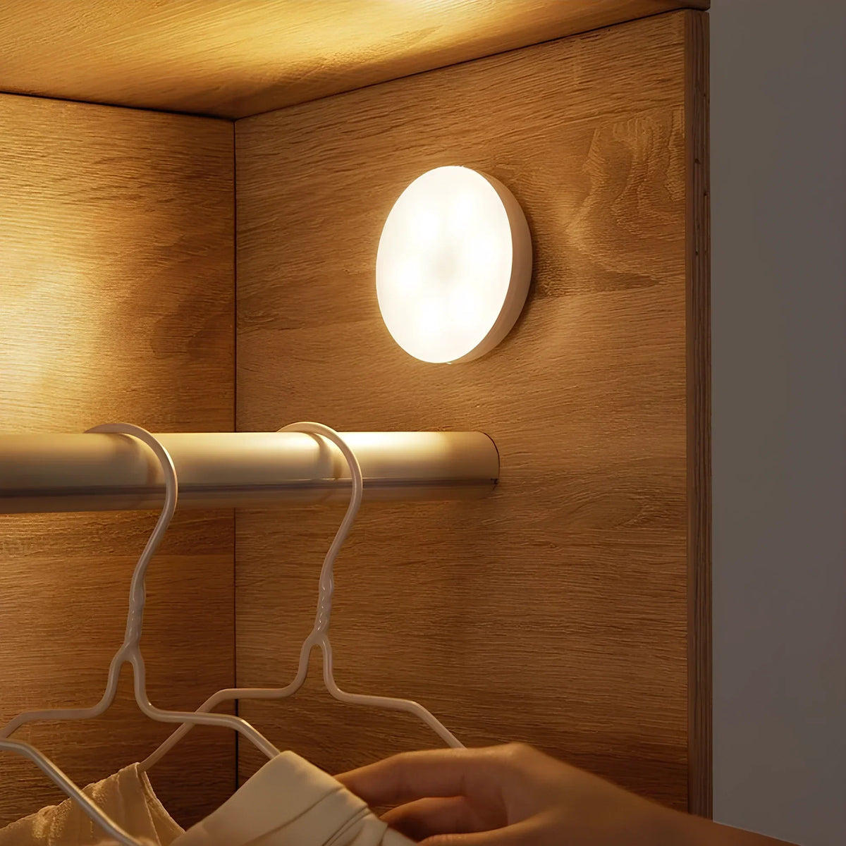 Automatic Motion Detection Light Compact Indoor Illumination